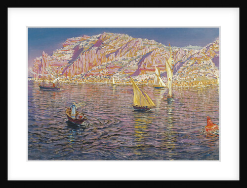View of the Bay of Palma de Mallorca by Antonio Muñoz Degraín