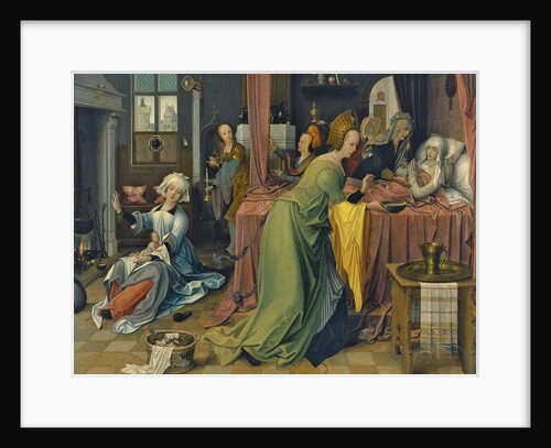 The Birth of the Virgin by Jan De Beer