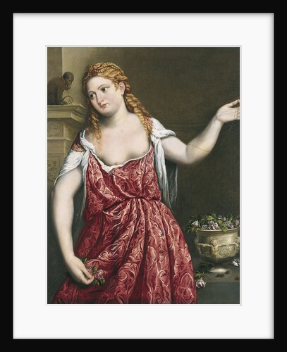 Portrait of a young Woman by Paris Bordone