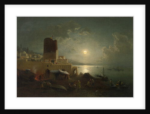 View of the Maiden Tower in Baku by Paul von Franken