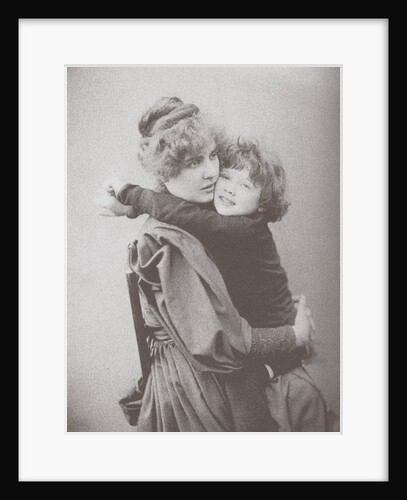 Constance Wilde with son Cyril by Anonymous