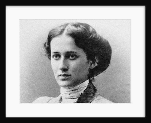 Portrait of the Poetess Anna Akhmatova by Anonymous