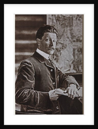 Artist Mikhail Alexandrovich Vrubel by Karl August Fischer