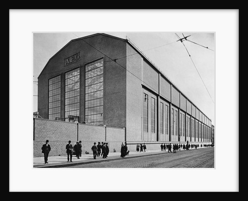 AEG Montage Plant by Peter Behrens by Anonymous