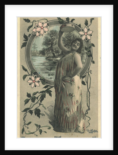 Emma Calvé as Carmen by Paris Photo studio Reutlinger