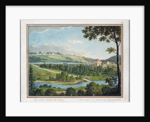 View of the Watermill in the Estate of Olgovo near Moscow, Mid of the 19th cen by Anonymous