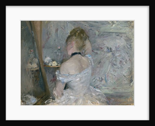 Woman at Her Toilette, 1875-1880 by Berthe Morisot