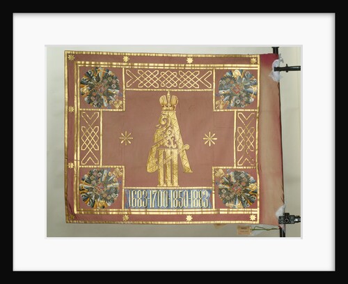 Banner of the Leib-Guard Preobrazhensky Regiment, 1883 by Banners and Standards Flags