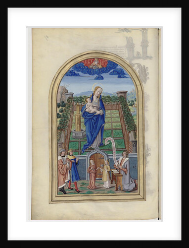 The Virgin Mary. From: Chants royaux en lhonneur de la Vierge au Puy dAmiens, 1501-1600 by Anonymous