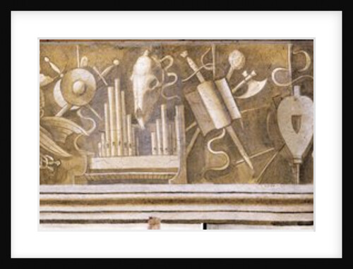 Arti liberali. Frieze in the Casa Pellizzari, c. 1500 by Giorgione