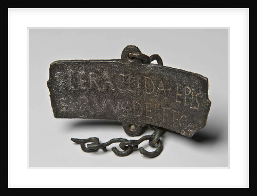 Votive Plaque of Bischof Heraklides, 4th century by Byzantine Master