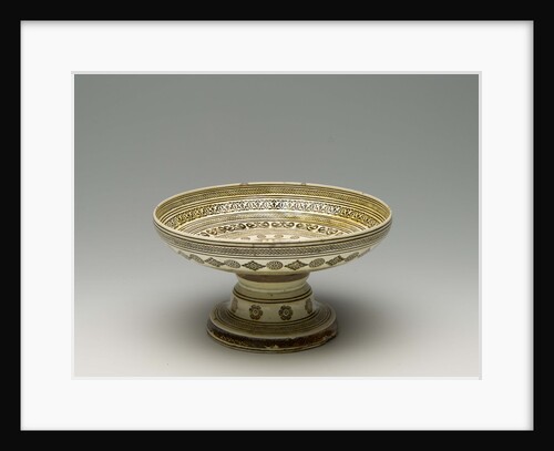 Bowl with the Coat of Arms of Montmorency-Laval, baron de Bressuire, 1510-1525 by West European Applied Art
