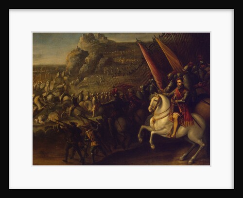 Battle scene, 1643 by Juan de la Corte