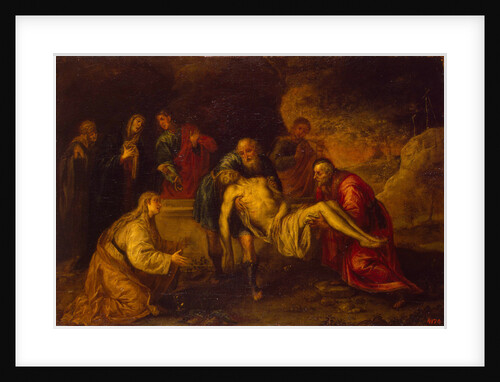 The Entombment of Christ, Between 1640 and 1650 by Antonio de Pereda y Salgado