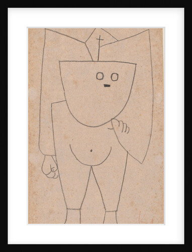 Christian ghost (Christliches Gespenst), 1939 by Paul Klee