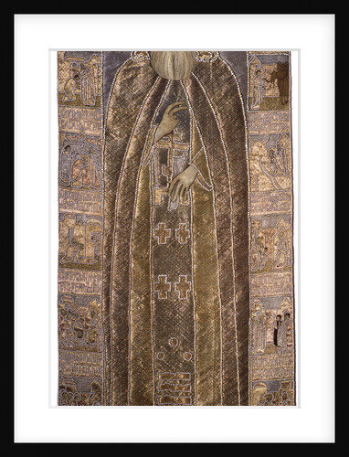 The Shroud of Saint Sergius of Radonezh, 1671 by Workshop of Anna Ivanovna Stroganova