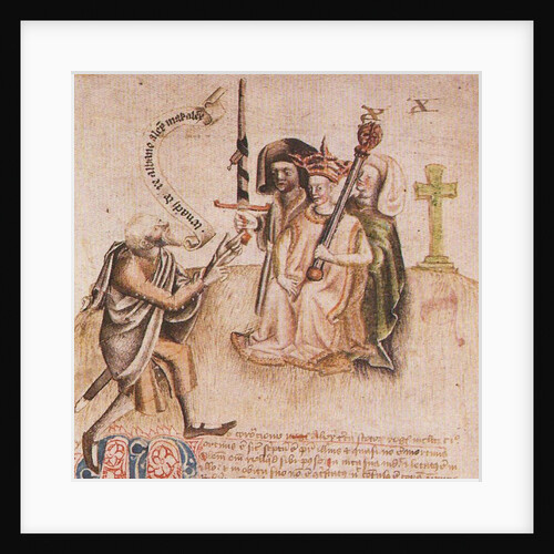 Coronation of King Alexander III on Moot Hill, Scone by Anonymous