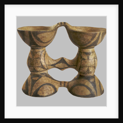 Binocular-Form Vessel, 4250-3850 BC by Prehistoric Russian Culture