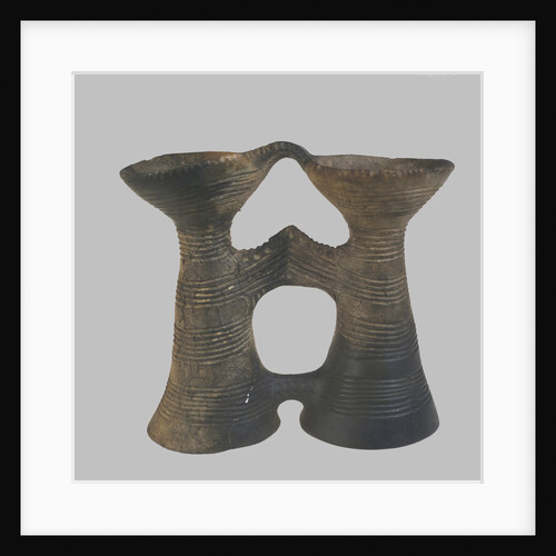 Binocular-Form Vessel, 4400-4200 BC by Prehistoric Russian Culture