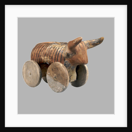Zoomorphic Statuette with Wheels, 3950-3500 B.C by Prehistoric Russian Culture