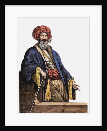 Giovanni Battista Belzoni Frontispiece from Viaggi in Egitto ed in Nubia, 1825 by Anonymous