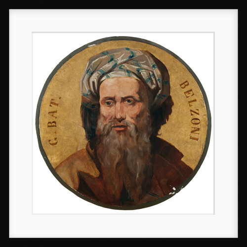 Giovanni Battista Belzoni by Vincenzo Gazzotto