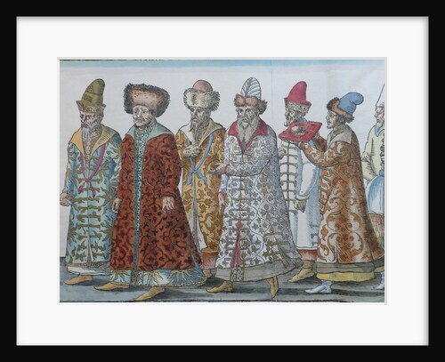 The rulers of Moscow. Grand Duke Ivan III, Vasili III Ivanovich, Ivan IV the Terrible and their Amba by Anonymous