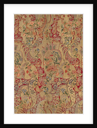 Fragment of Silk Cloth, Early 17th cen by West European Applied Art
