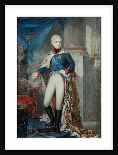 Portrait of Emperor Alexander I, Early 1800s by Jean Gerin