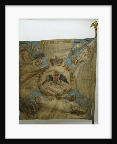 Banner of the Semenovsky Life-Guards Regiment, after 1825 by Banners and Standards Flags
