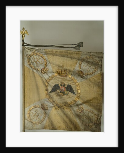 Saint George Flag of the Infantry Regiment at the Time of Nicholas I, 1830-1840s by Banners and Standards Flags