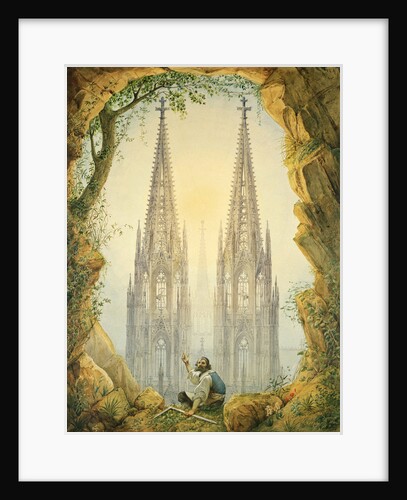 Vision of the Completed Spires of the Cologne Cathedral, 1861 by Vincenz Statz