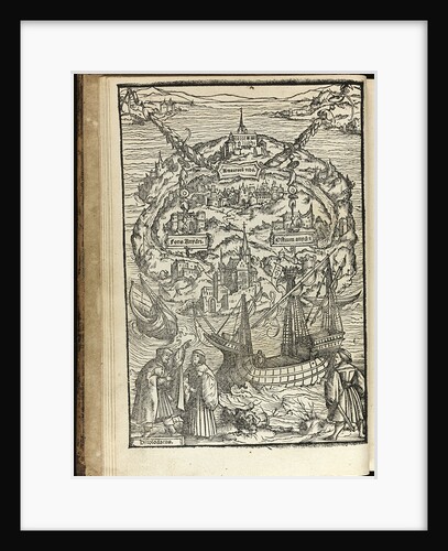 Utopia by Thomas More, 1518 by Ambrosius Holbein