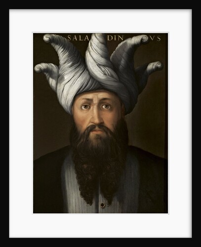Portrait of Sultan Saladin (Giovio Series), 1566-1568 by Cristofano Dell'Altissimo