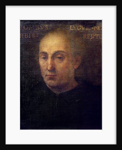 Portrait of Christopher Columbus, 1556 by Cristofano Dell'Altissimo