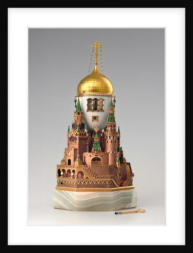 Easter egg Moscow Kremlin, 1904-1906 by Factory Fabergé Russian Master