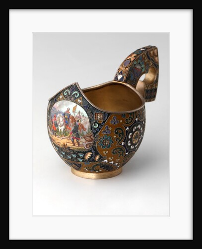 Kovsh (drinking vessel or ladle), Between 1908 and 1917 by Fyodor Rückert