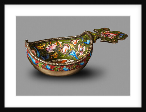 Kovsh (drinking vessel or ladle), Between 1899 and 1908 by Fyodor Rückert