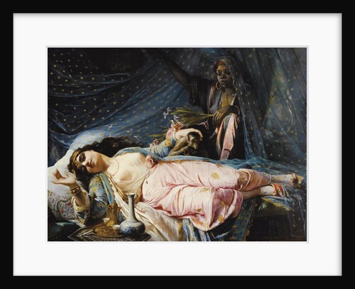 Princess Zainab Nazli Khanum, 1875 by Elisabeth Jerichau-Baumann