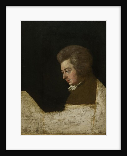 Wolfgang Amadeus Mozart, 1789 by Josef Lange