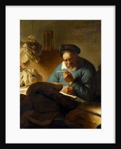 The Quill-cutter, 1627 by Jan Lievens