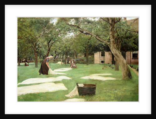 The Bleaching of Linen, 1882 by Max Liebermann