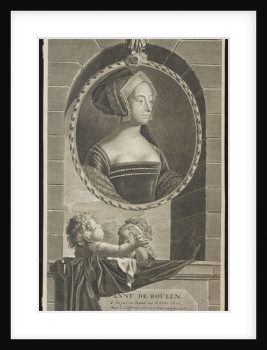 Anne Boleyn, 1697 by Cornelis Martinus Vermeulen