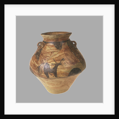 Amphora with Zoomorphic Painting, 3800-3600 BC by Prehistoric Russian Culture