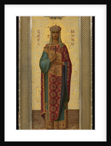 Saint Empress Alexandra, 1883 by Pavel Akimovich Ovchinnikov