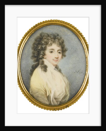 Portrait of Countess Zofia Potocka-Witt, Second Half of the 18th cen by Josef Leski