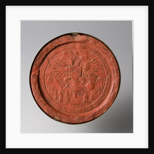 Seal of the Tsars Ivan Alexeyevich and Pyotr Alexeyevich of Russia, End of 17th cen by Historic Object