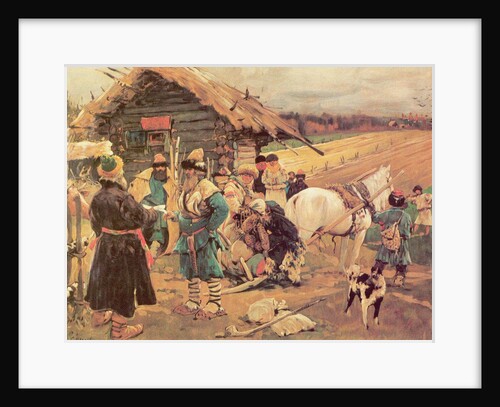 Yuris Day (Saint George Day), 1908 by Sergei Vasilyevich Ivanov