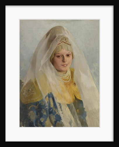 Boyars Wife by Klavdi Vasilyevich Lebedev