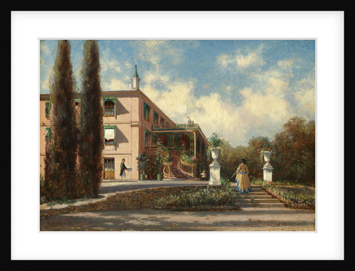 The Livadiya palace by Alexei Petrovich Bogolyubov